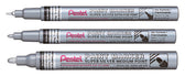 viltstift Pentel MSP10 rond 1.5mm zilver - afbeelding 2