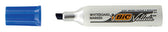 Whiteboardmarker Bic 1781 schuin L blauw