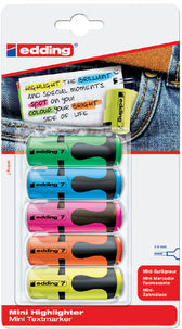 Markeerstift edding 7 mini 1-3mm assorti