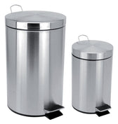 Pedaalemmer V-part 3 liter mat rvs - afbeelding 2