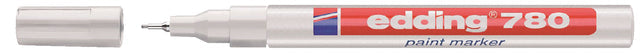 Paintmarker edding 780 oliebasis 0.8mm wit