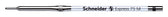 Balpenvulling Schneider 75 Express medium zwart