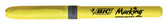 Markeerstift Bic brite liner grip geel - afbeelding 2