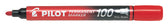Viltstift PILOT SCA-100 rond F rood