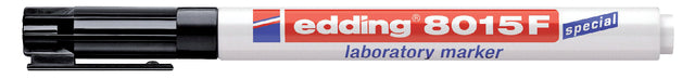 Viltstift edding 8015 lab rond 0.75mm zwart