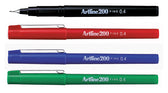 Fineliner Artline 200 rond F groen - afbeelding 2