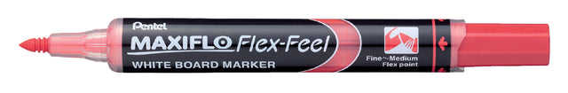 Whiteboardmarker Pentel MWL5SBF 1.5-4.5 rood