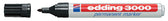 Viltstift edding 3000 rond 1.5-3mm zwart - afbeelding 2