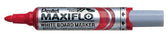 Whiteboardmarker Pentel MWL5M 3mm rood