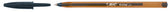 Balpen Bic Cristal F zwart - afbeelding 2