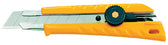 Snijmes Olfa L1 18mm geel - afbeelding 2