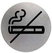Infobord pictogram Durable niet roken rond 83mm