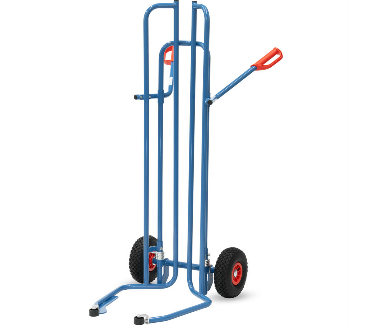 Banden steekwagen 2033A met aanlooprollen - Luchtbanden 260 x 85 mm