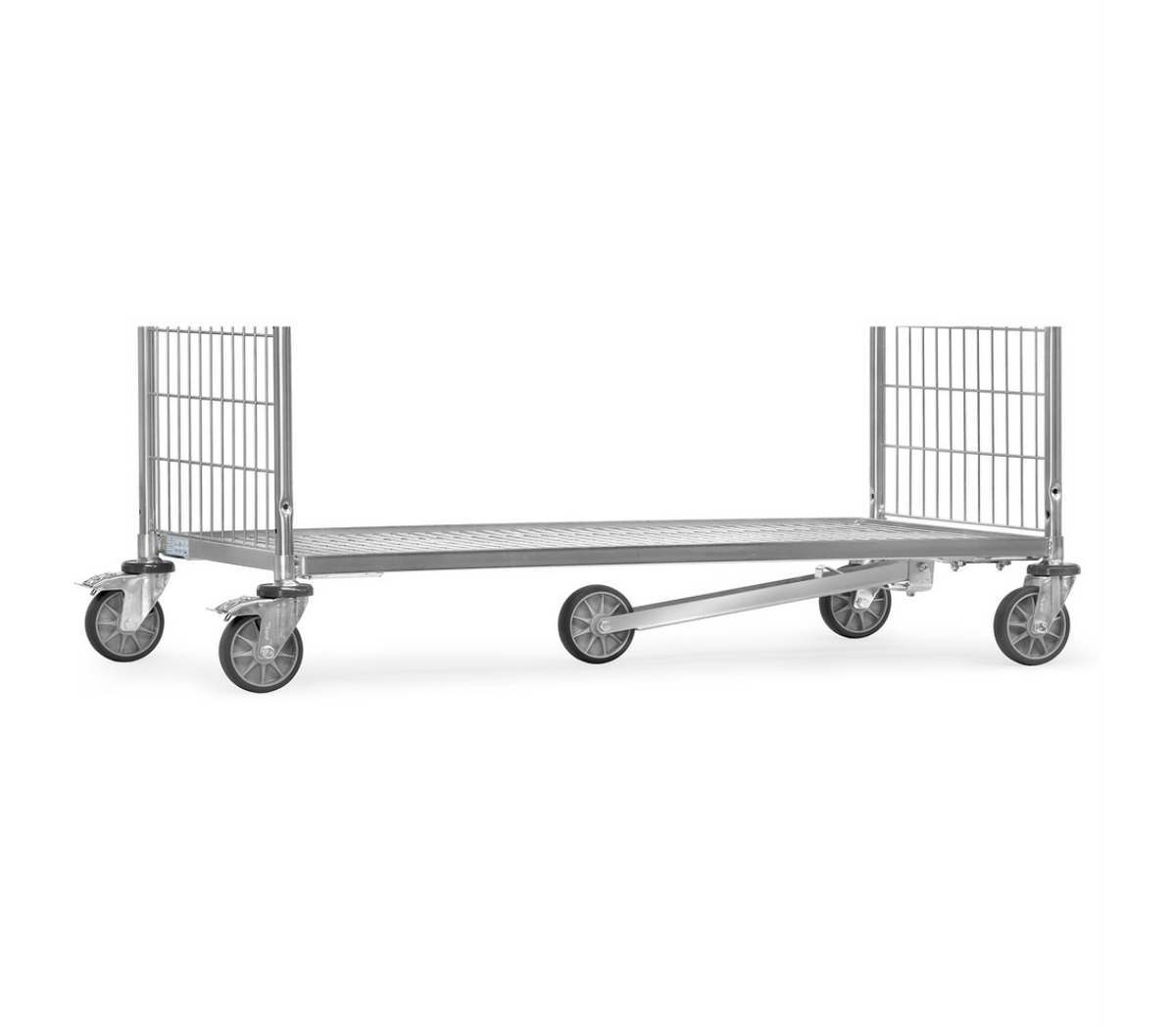 Spoorwiel voor laadvlak 850 x 610 mm -toebehoren- - Voor orderverzamelwagens