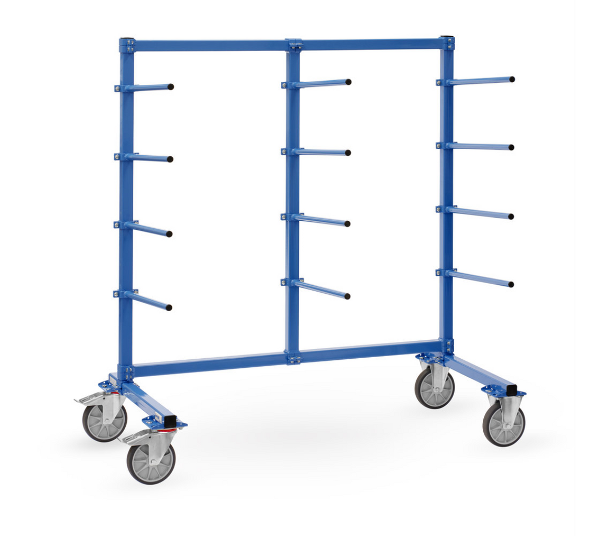 Draagarmwagen 4619-1 - 2.000 x 800 mm, 5° draagarm 600 mm lang