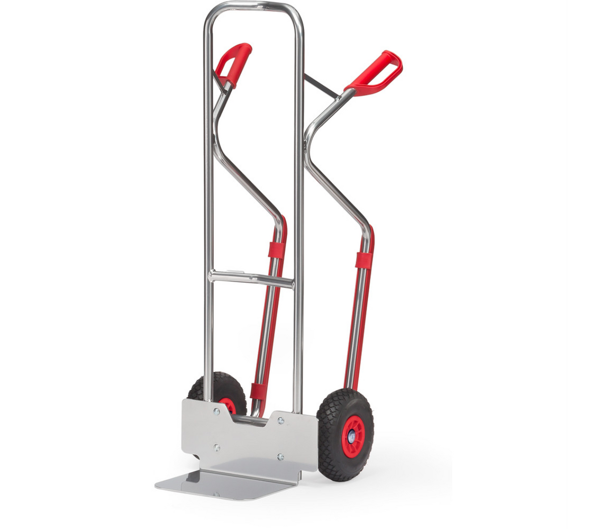 Alu steekwagen A1330P - PU-banden 260 x 85 mm