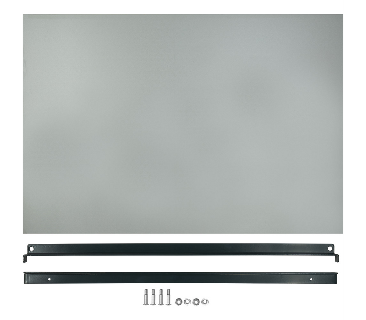 Etage voor etagewagen 1200 x 800 mm - toebehoren - - met 1 paar etagedragers, antracietgrijs