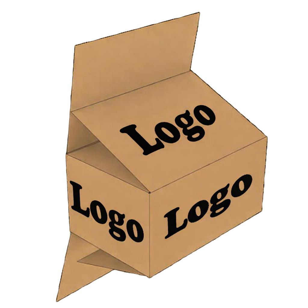 Kartonnen doos 310x160x700-4mm C-golf-Bruin-overslaande-klep (op maat)