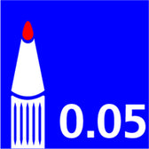 Fineliner Staedtler pigment 308 0.05mm zwart - afbeelding 10