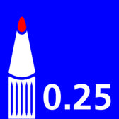 Rollerpenvulling PILOT BXS-V5RT F blauw - afbeelding 3