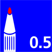 Rollerpen STABILO worker 2018/41 M blauw - afbeelding 5