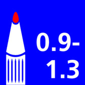 Paintmarker Uni POSCA PC3M F lichtroze - afbeelding 10