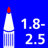 Paintmarker Uni POSCA PC5M M paars - afbeelding 9