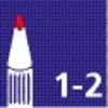 Paintmarker edding 751 oliebasis 1-2mm zwart bls - afbeelding 4