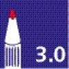 Whiteboardmarker Nobo liquid rond 3mm ass - afbeelding 5