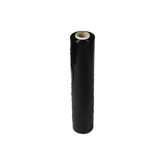 Handwikkelfolie Zwart 50cm x 300m - 20my
