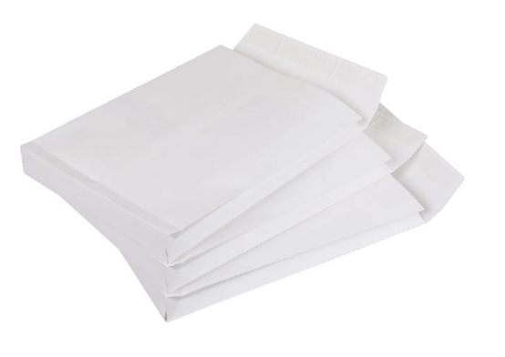 zakomslag Stalenzakjes wit 230 x 335 x 30