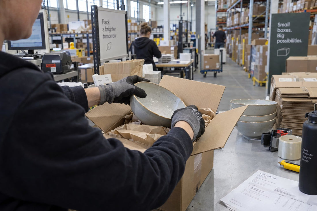 Kartonnen dozen voor webshops