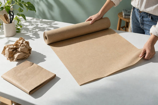 Kraftpapier gebruiken