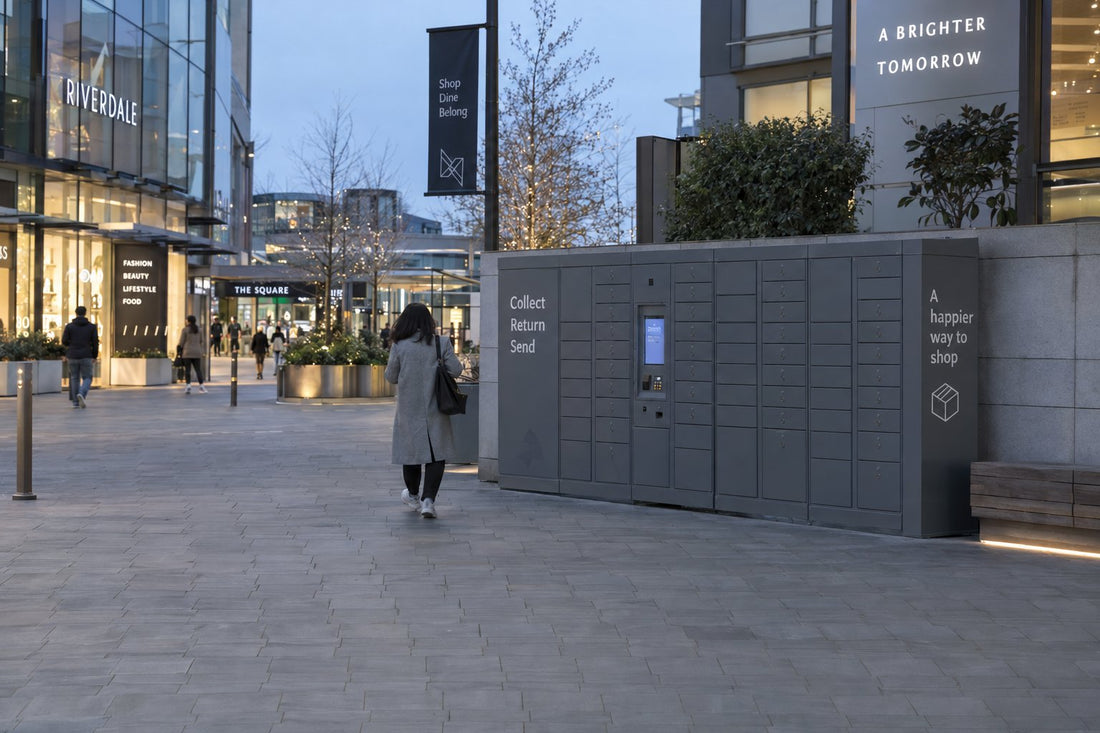 Pakket in een PostNL pakketautomaat