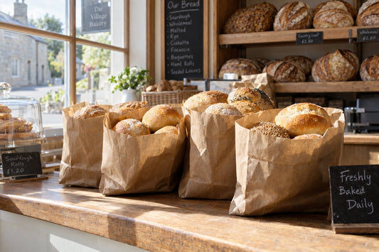 Papieren zakken voor horeca en winkel