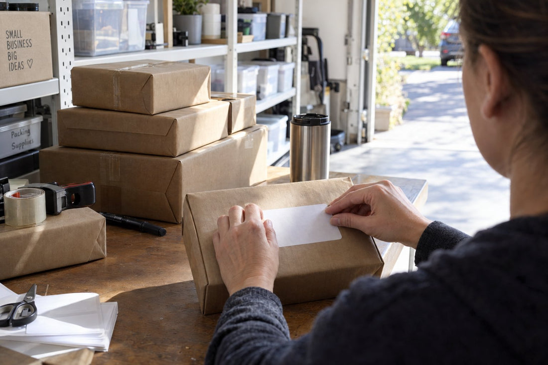 PostNL verzendlabel aanmaken en plakken