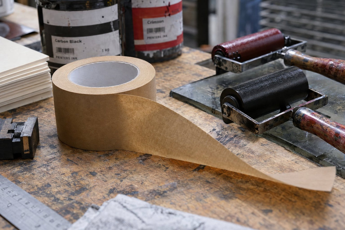 Tape bedrukken met een logo
