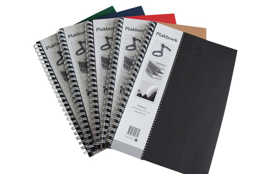Plakboek Papyrus 160x215mm 40 vel assorti
