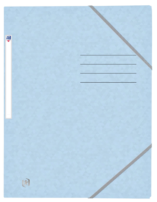 ELASTOMAP OXFORD TOP FILE+ A4 PASTEL BLAUW