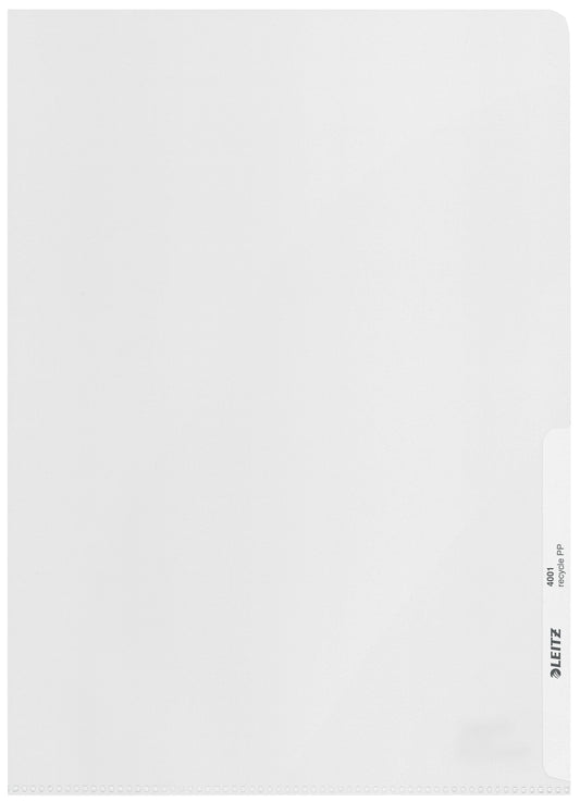L-map Leitz Recycle PP A4 transparant 25st