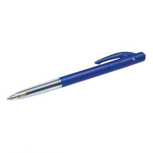 Balpen BIC M Blauw – Voordelige Bulkverpakking van 50 Stuks - Packaging Discounter B.V.