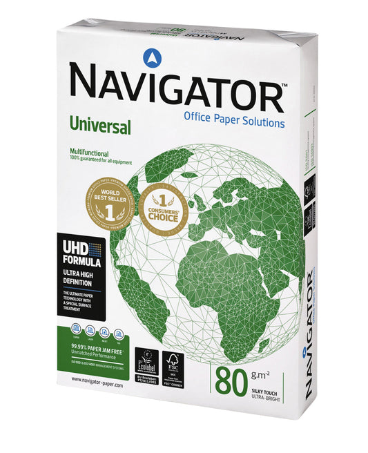 Kopieerpapier Navigator Universal A4 80gr wit