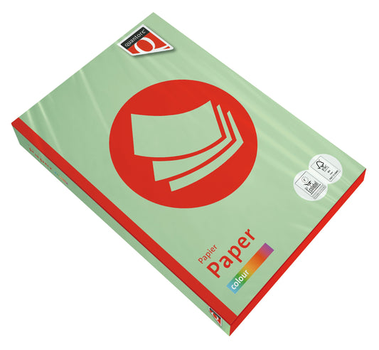 Kopieerpapier Quantore Colour A4 80gr appelgroen
