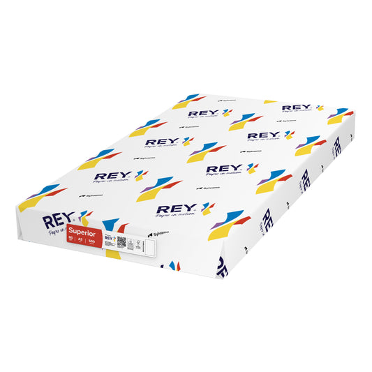 Kopieerpapier Rey Superior A3 80gr wit