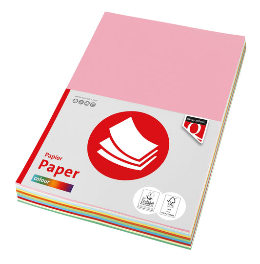 Kopieerpapier Quantore Colour A4 160gr 10kleuren