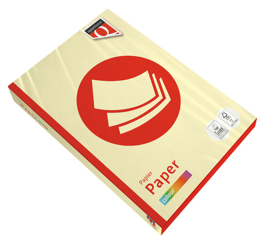 Kopieerpapier Quantore Colour A3 120gr kanariegeel