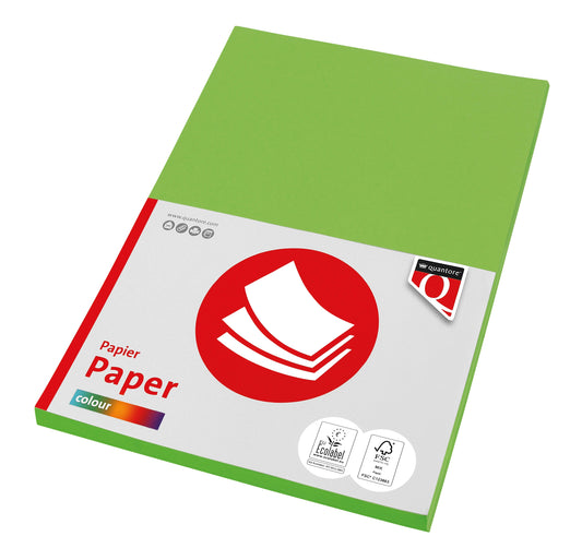 Kopieerpapier Quantore Col-50 A4 160gr helgroen