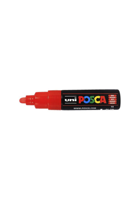 Paintmarker Uni POSCA PC7M B rood