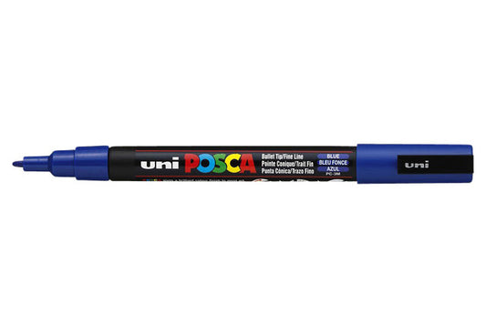 Paintmarker Uni POSCA PC3M F donkerblauw