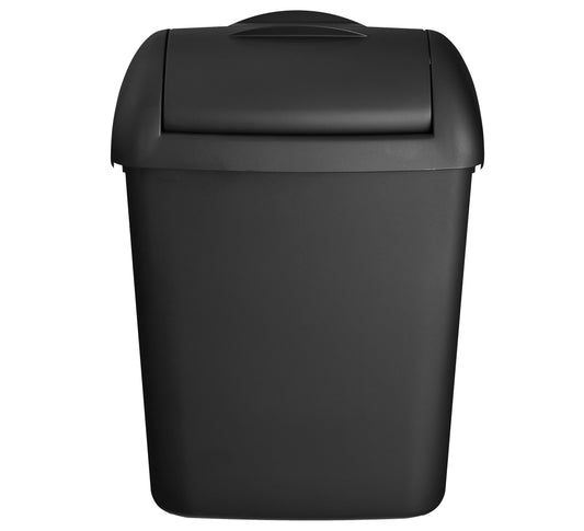 Dameshygiënebak Quartzline 8 liter zwart